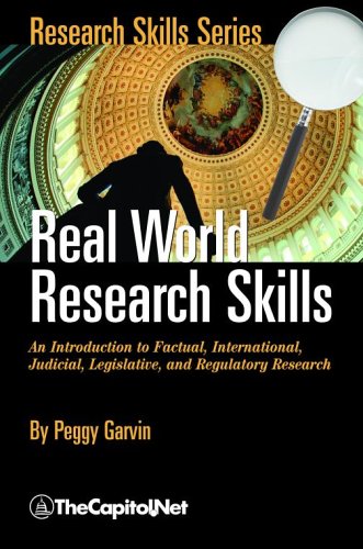 capítulo por capítulo baixar Real World Research Skills: An Introduction to Factual, International, Judicial, Legislative, and Regulatory Research