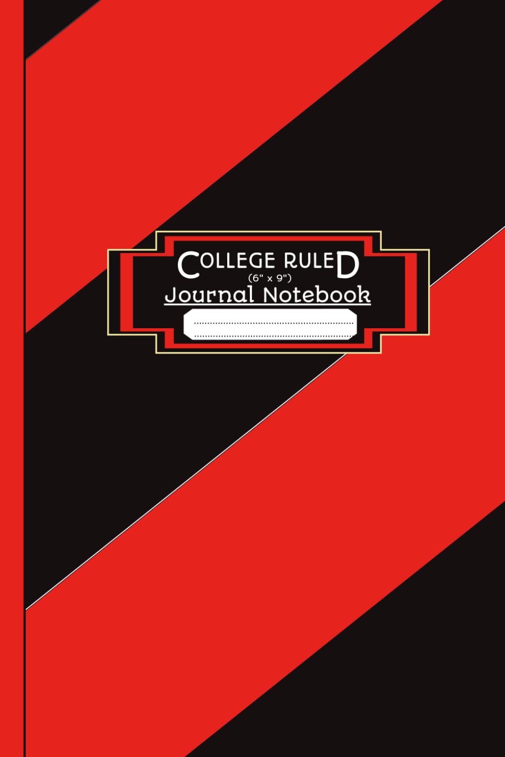 College Ruled Journal Notebook: For Home, College, School, Office & Work | Red And Black Gloss Cover | Great For A Student, Teacher, Tradesman Or Personal Use | 6" x 9" 200 Ruled Pages With Date Line baixar o livro de graça