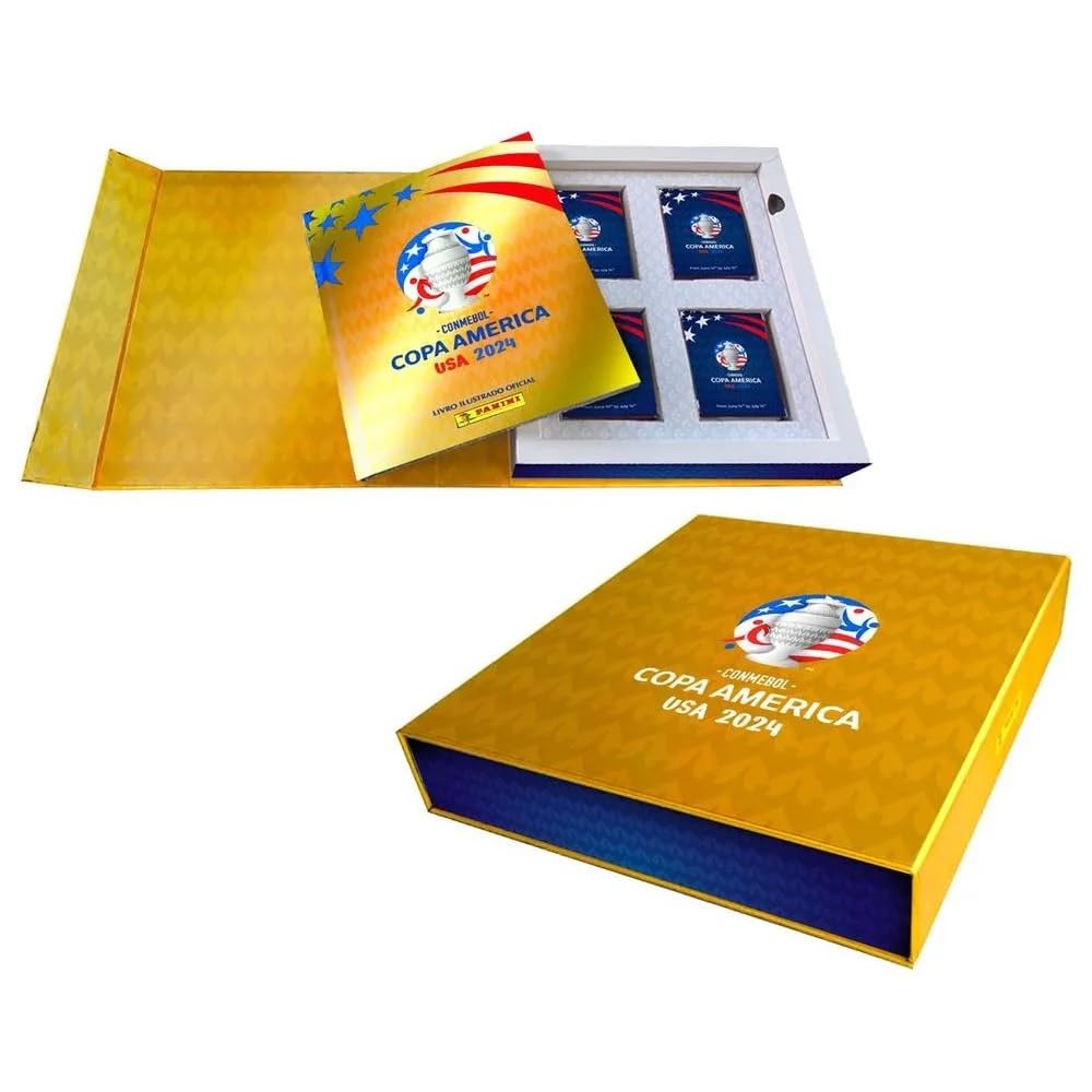Copa America 2024 - Box Premium - Álbum Ouro + 50 Envelopes baixar o livro de graça