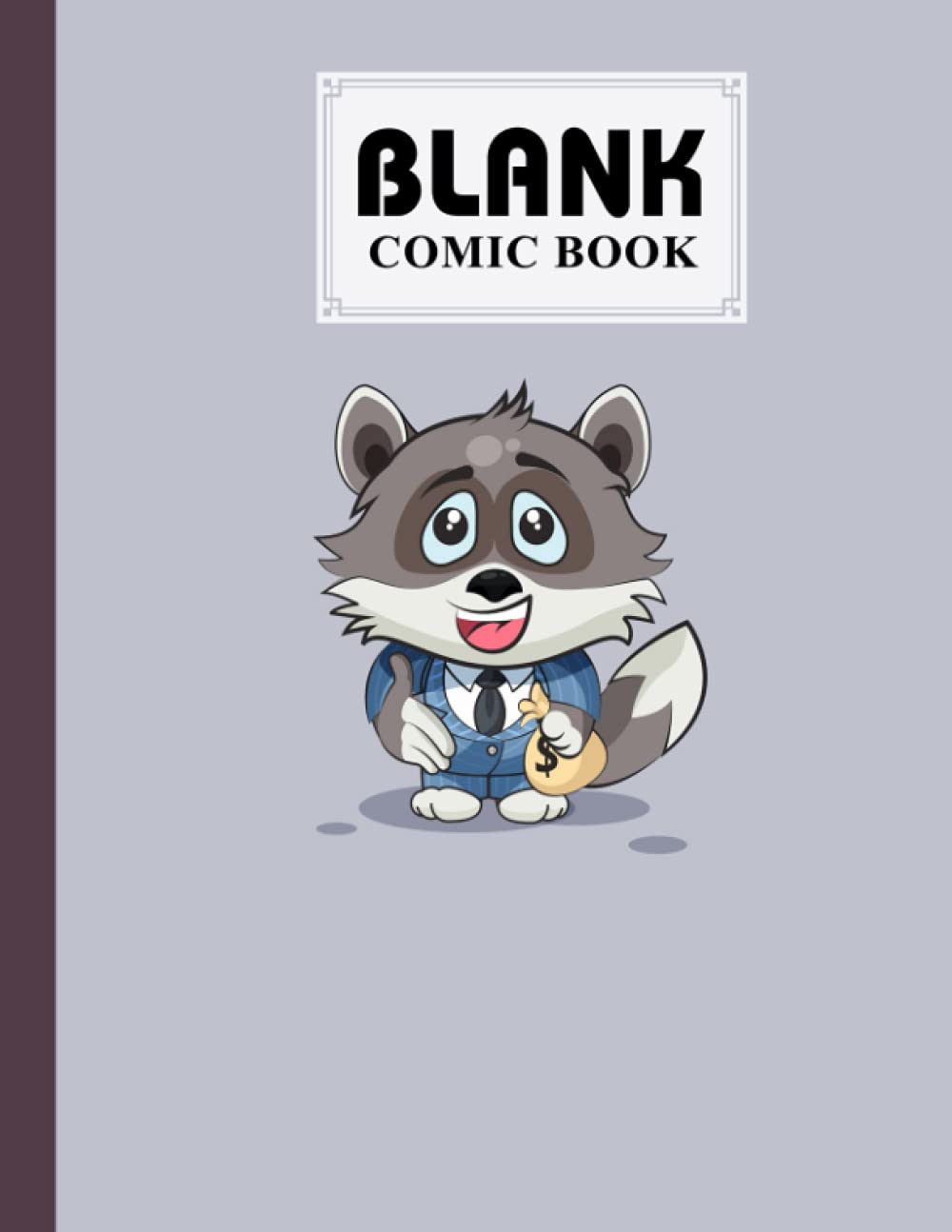 ler totalmente Blank Comic Book: Businessman Wolf Cover Blank Comic Book, Create Your Own Story, Journal, Notebook, Sketchbook for Kids and Adults, 120 Pages - Size 8.5" x 11" Notebook by Hagen Jost