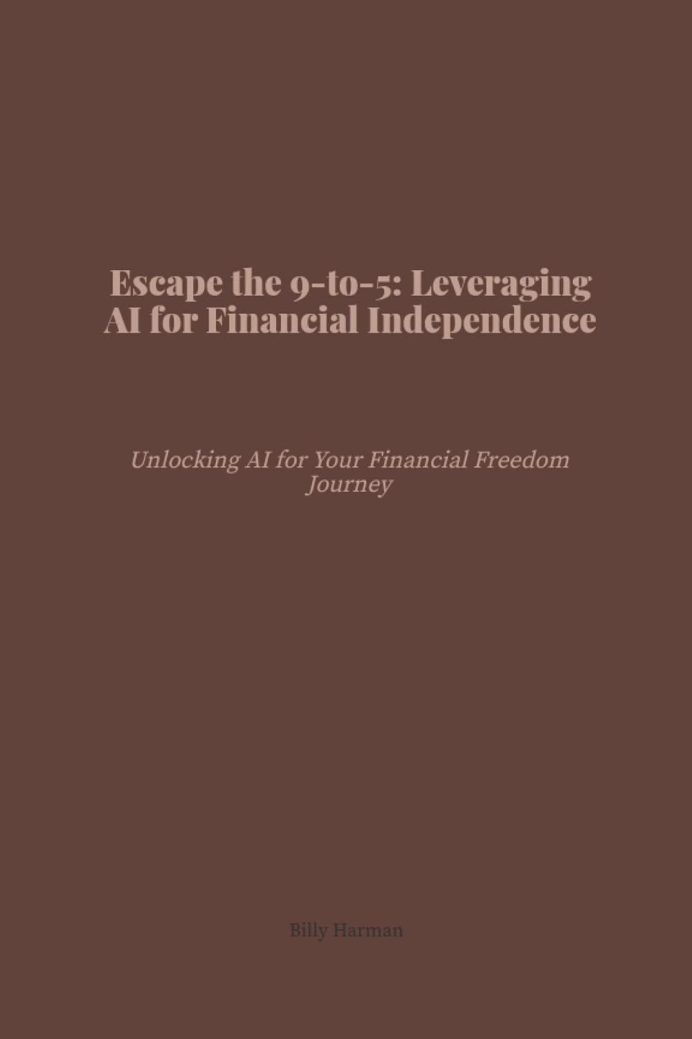 ler totalmente Escape the 9-to-5: Leveraging AI for Financial Independence: Unlocking AI for Your Financial Freedom Journey (English Edition)