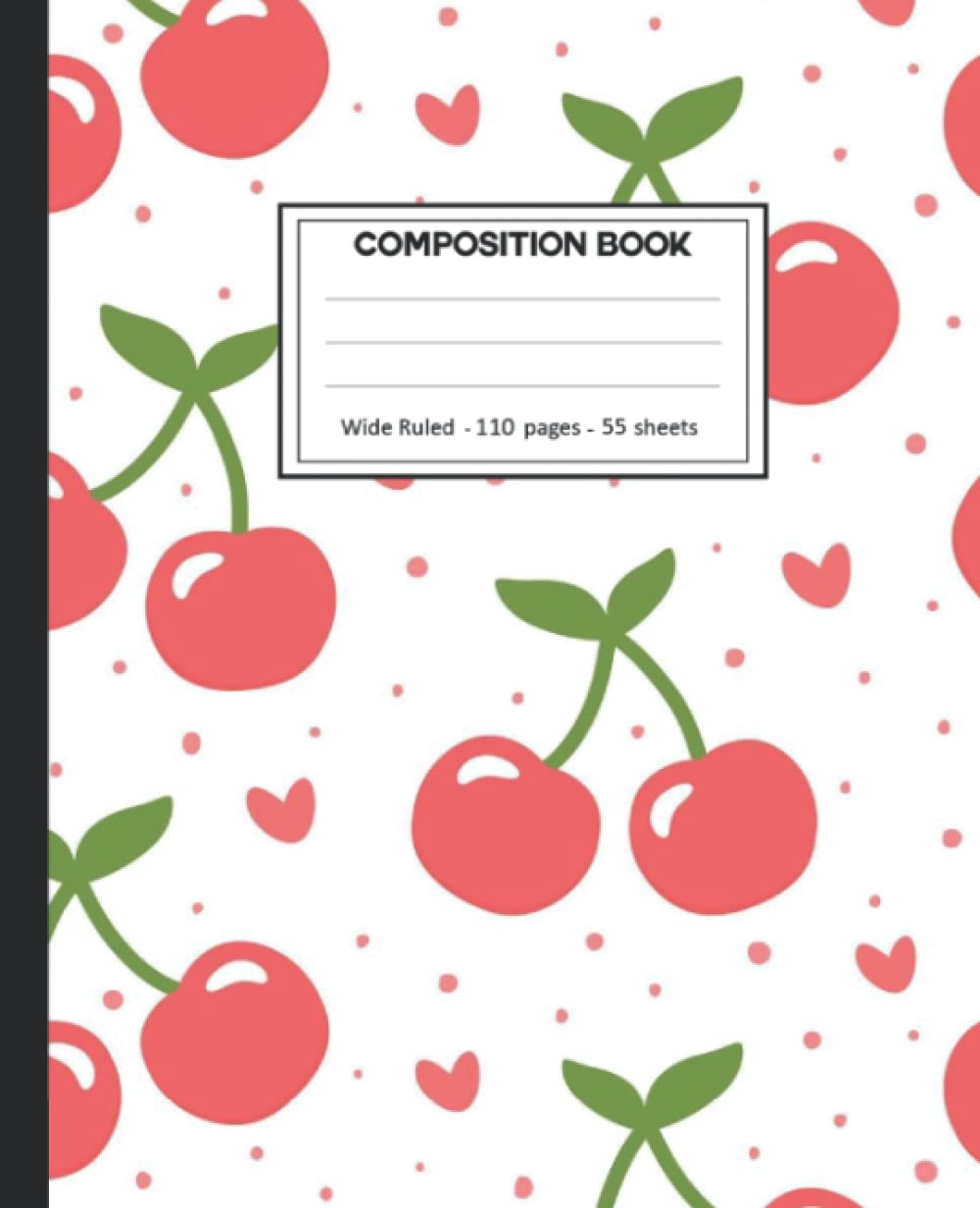Composition Notebook: Cherries Wide Ruled Paper Notebook Journal size 7.25 x 9.25” for student baixar livro de graça
