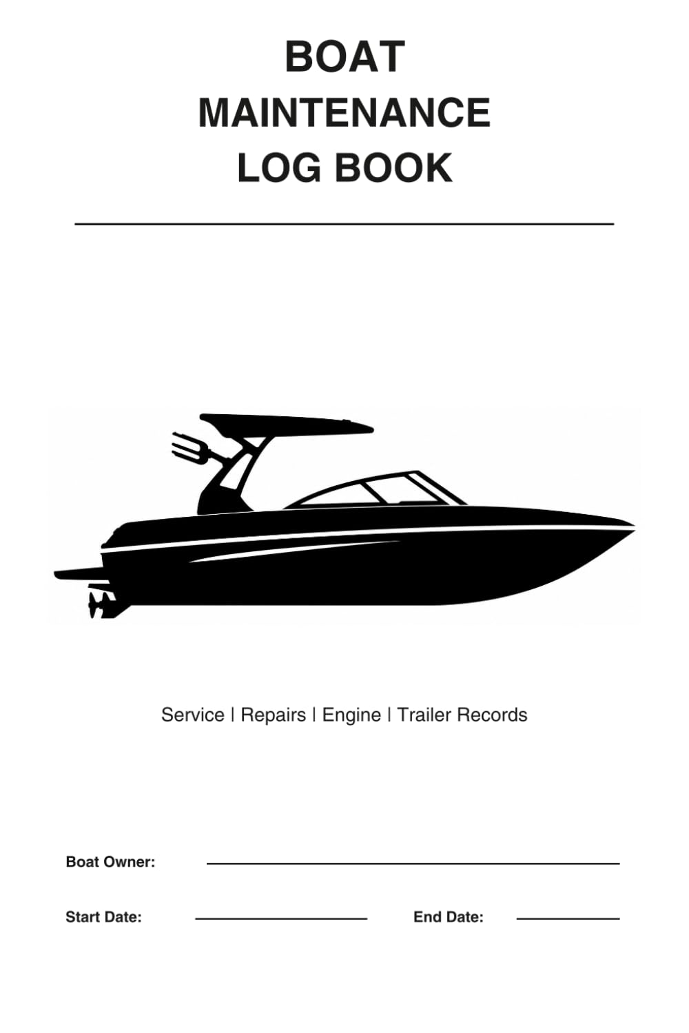 ler totalmente Boat Maintenance Logbook: Service, Repair, Inspection, Parts, Expenses, and Preventive Maintenance Record Book