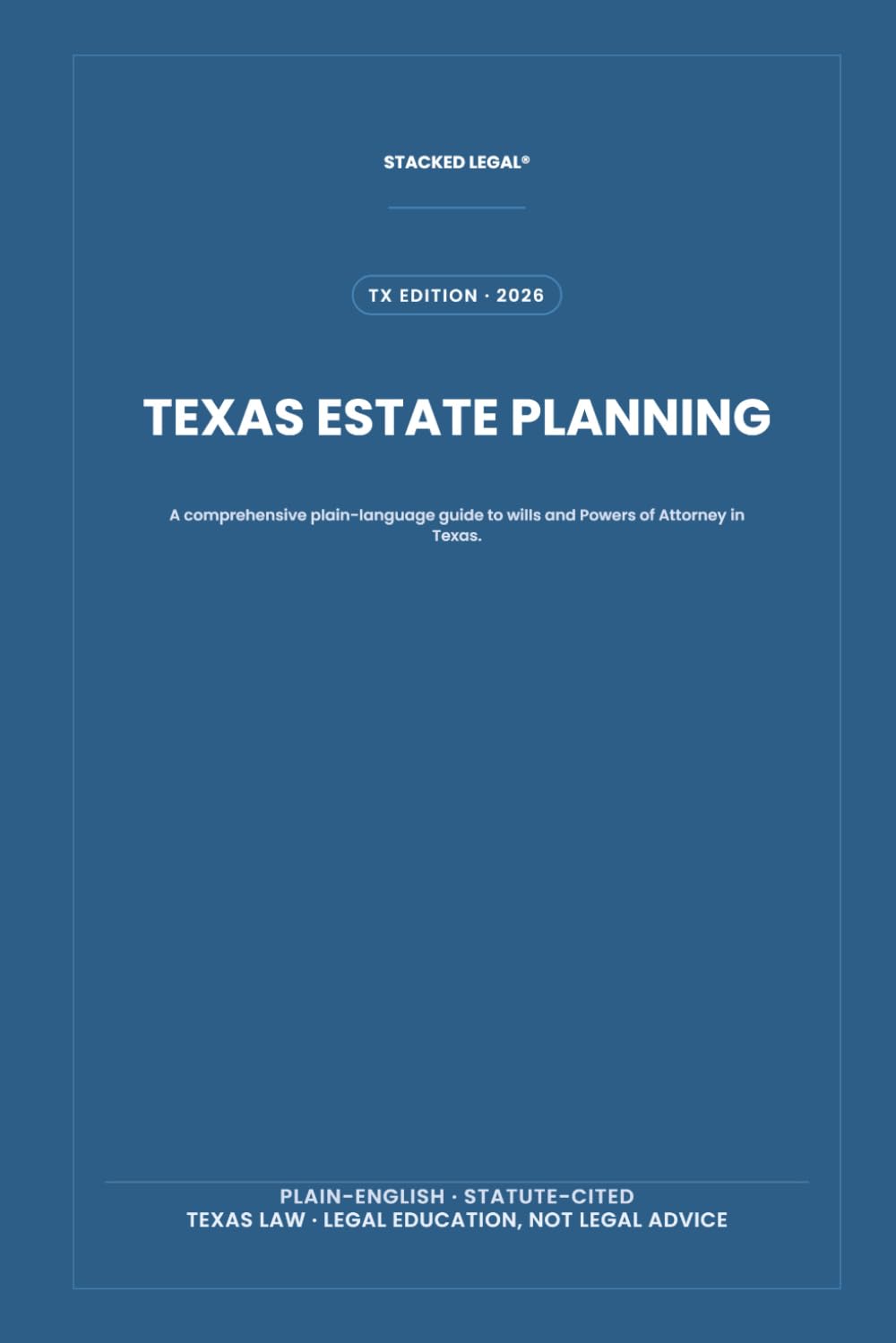 ler totalmente Texas Estate Planning: A comprehensive plain-language guide to Wills and Powers of Attorney in Texas (TEXAS PROBATE AND ESTATES SERIES)