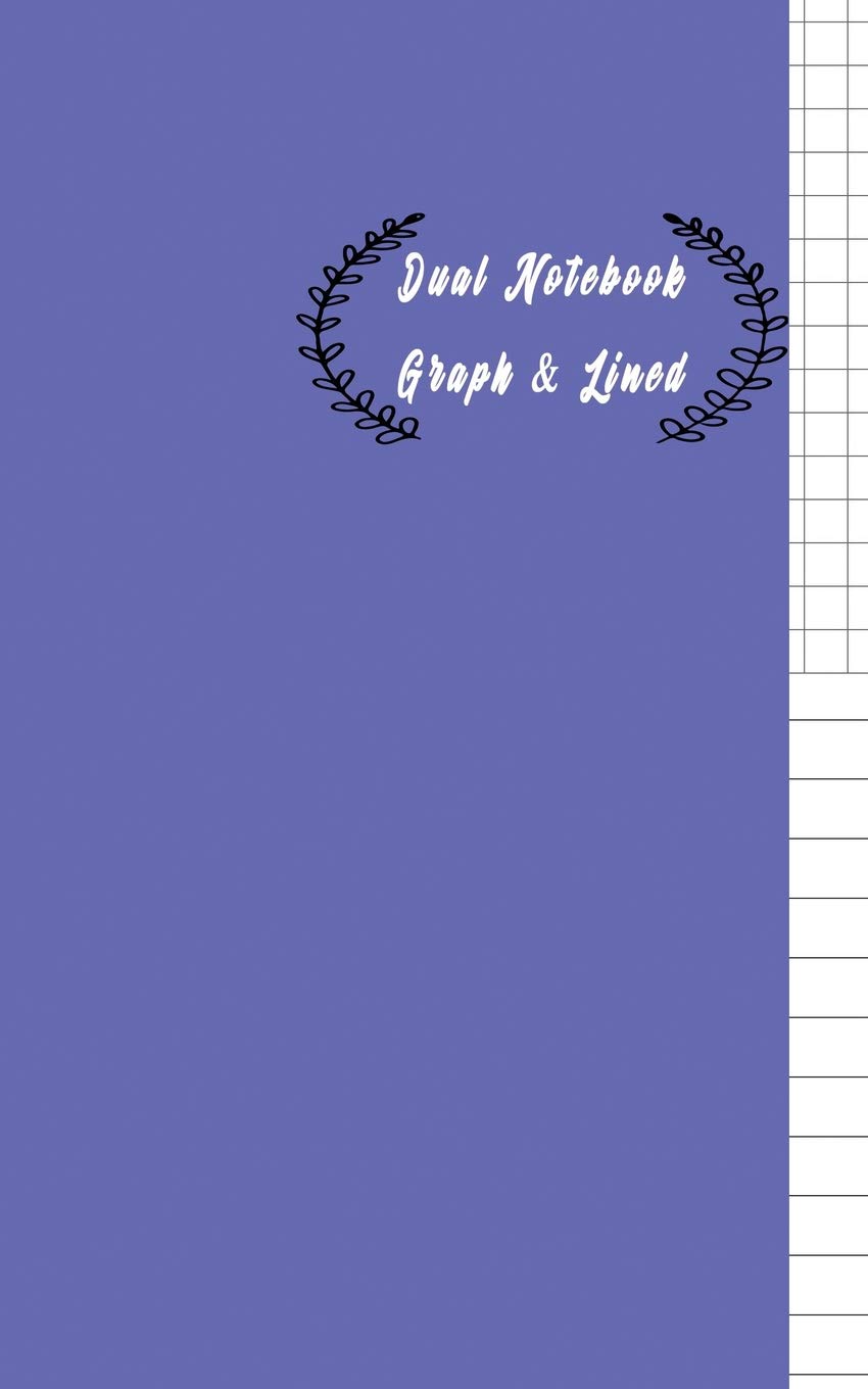 Dual Notebook Graph & Lined: Composition Notebook Half Graph 4x4 Half Lined Paper Notebook on Same Page, Squared, Science, Maths, Lab Notebooks, Diary Practice Journal Organizer.100 Pages: 5 X 8 Inch. baixar livro de graça