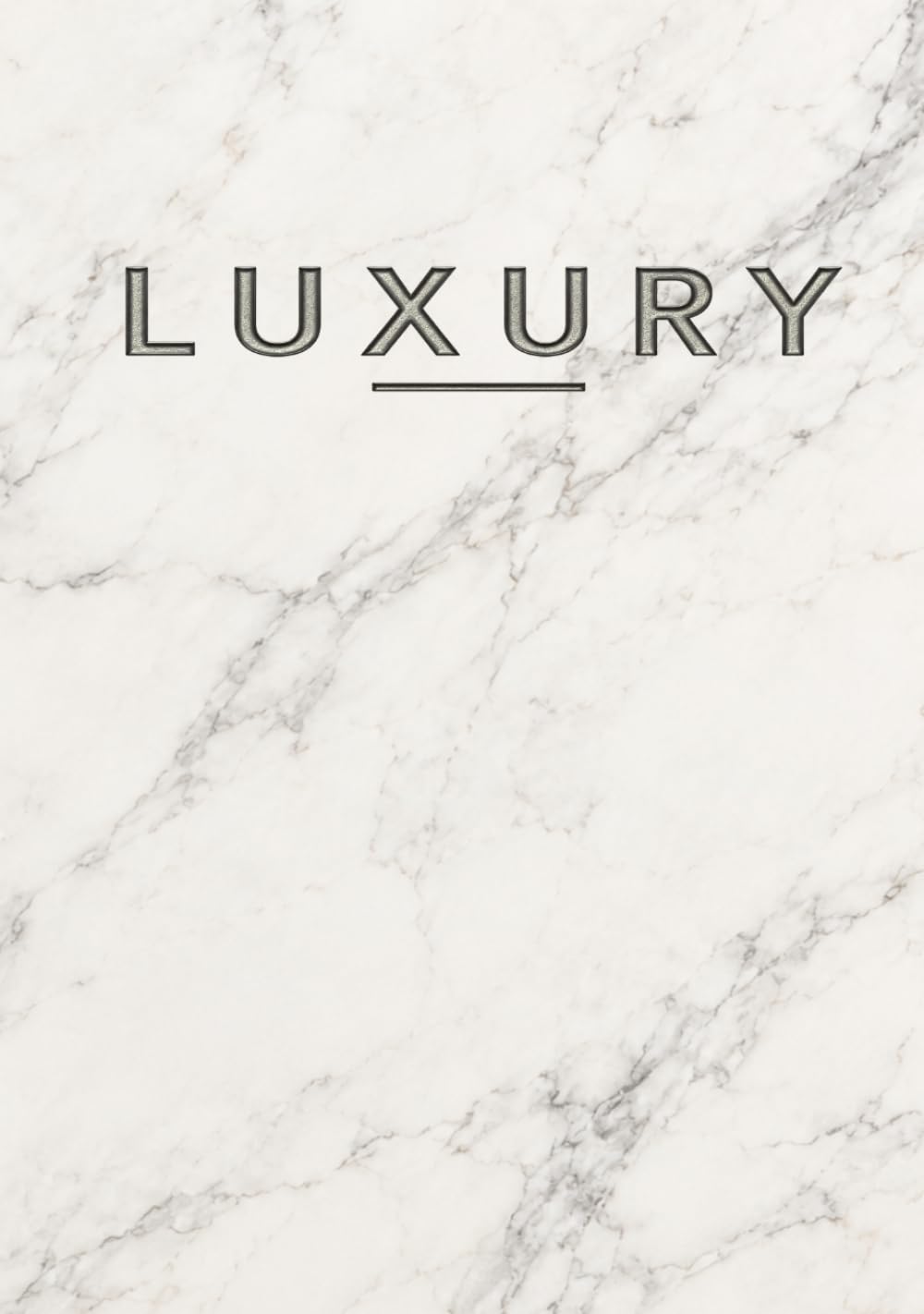 LUXURY: A White Marble Decorative Book for Coffee Table & Shelf Display baixar livro de graça