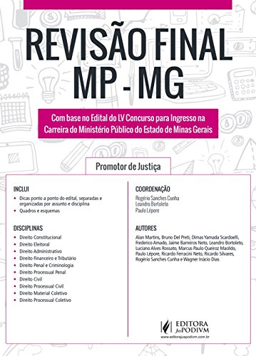 capítulo por capítulo baixar Revisão Final Mp - Mg - Dicas Ponto A Ponto Do Edital 2017