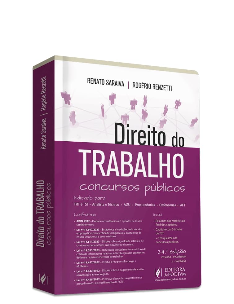 ler totalmente Direito do Trabalho Para Concursos Públicos (2024)