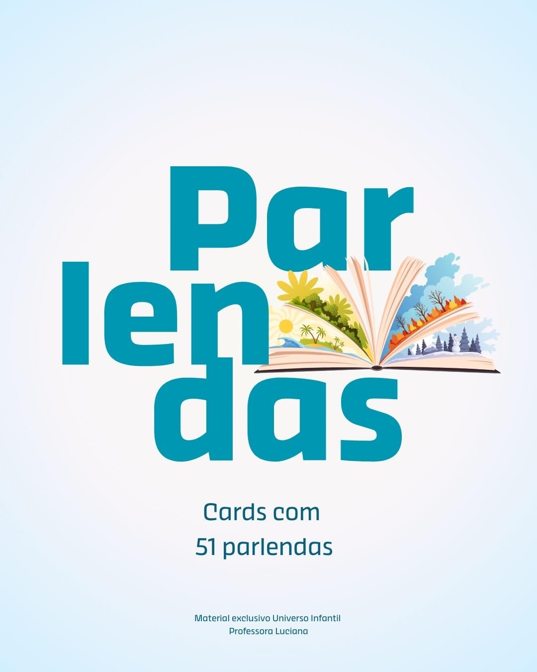ler totalmente Parlendas: 51 cards com parlendas