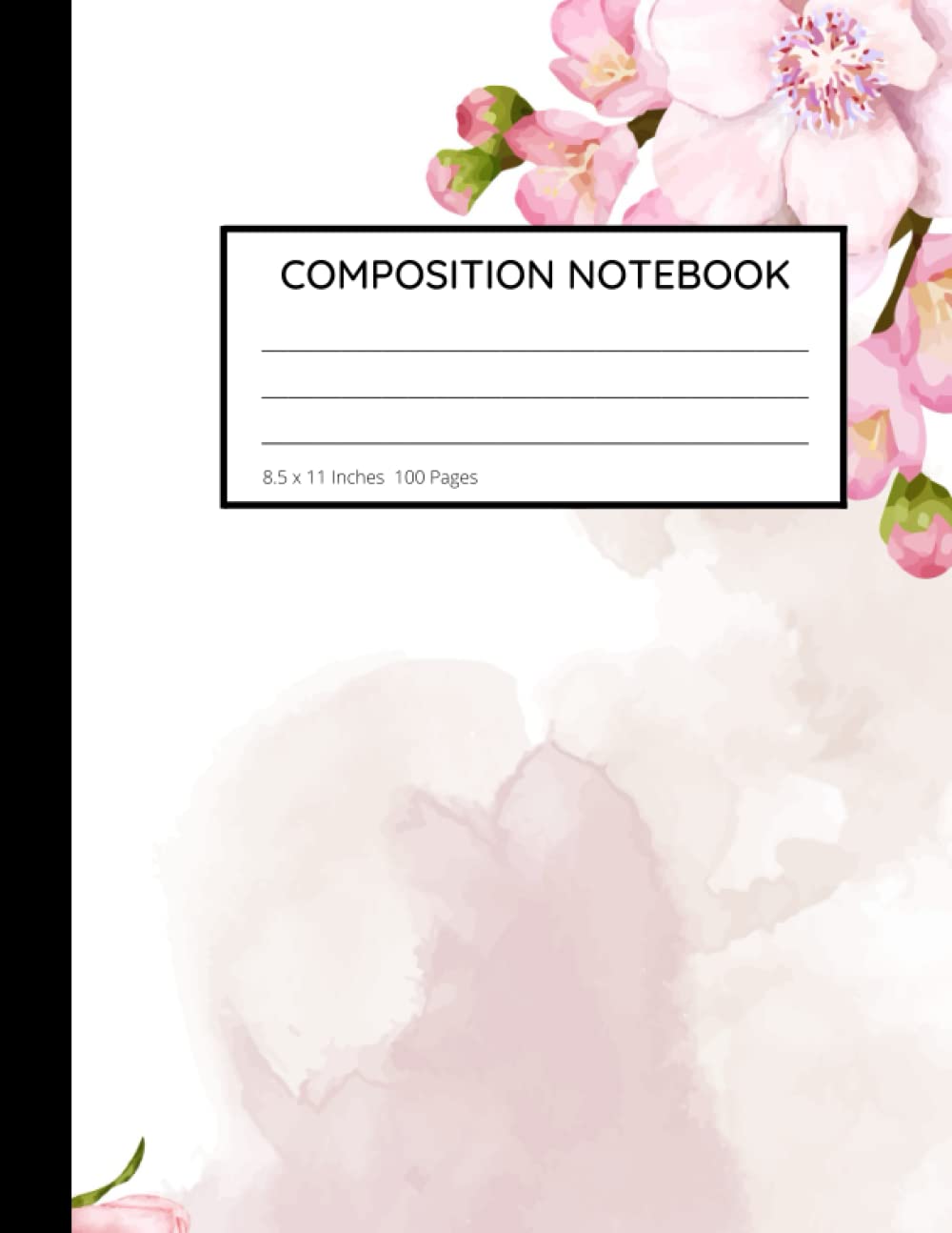 capítulo por capítulo baixar Japanese Cherry blossom Composition Notebook: Wide ruled Pages with Pink Sakura Flowers Pattern for Back to School Writing Pad