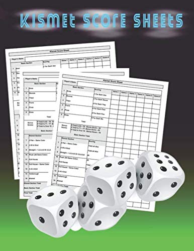 capítulo por capítulo baixar kismet score sheets: A notebook to keep the scores of the kismet game, awesome sheets for night games with friends and family 8.5*11 inches