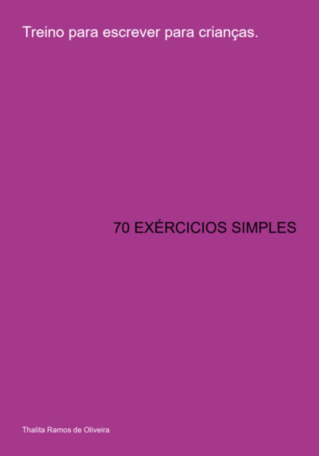 Treino Para Escrever Para Crianças baixar livro de graça