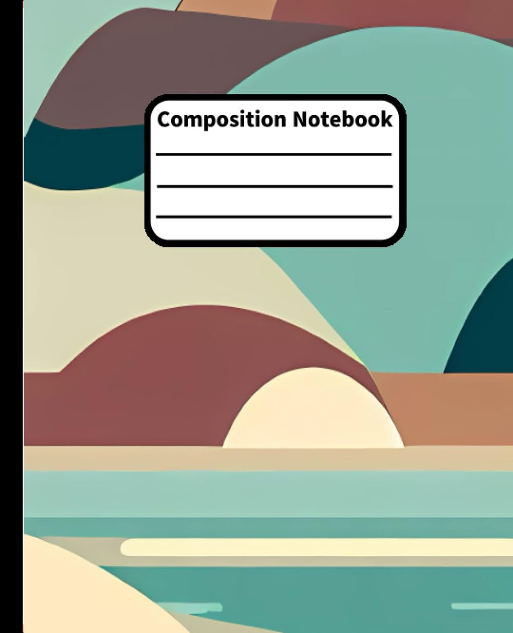 capítulo por capítulo baixar Composition Notebook: Pastel color Beach Graphic design with 120 College Ruled, white Colored Pages: Pastel color Beach Graphic design