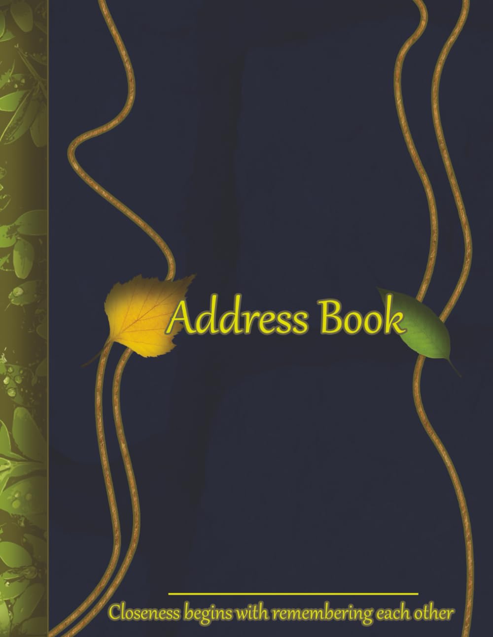 ler totalmente Address Book: Large Print Contact Organizer