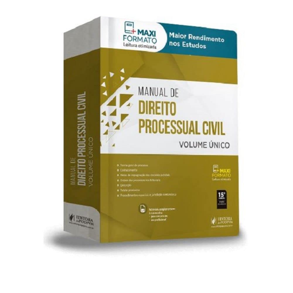 capítulo por capítulo baixar Manual de Direito Processual Civil - Volume único (2023)