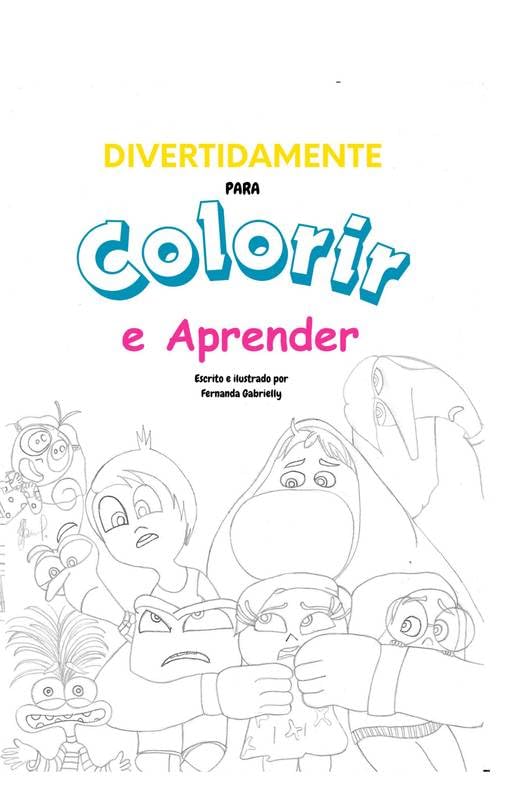 Divertidamente para Colorir e Aprender baixar o livro de graça