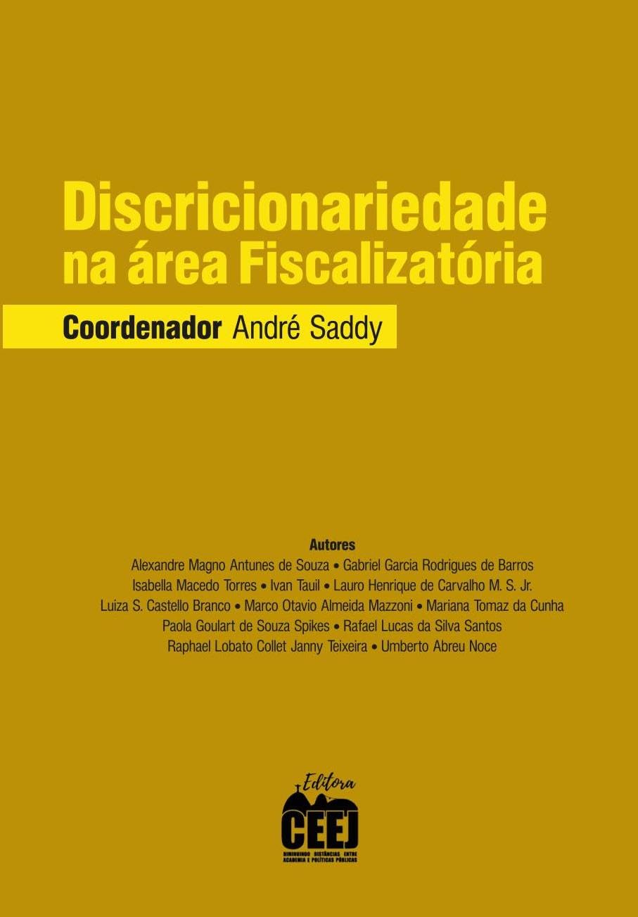 DISCRICIONARIEDADE NA ÁREA FISCALIZATÓRIA baixar livro de graça