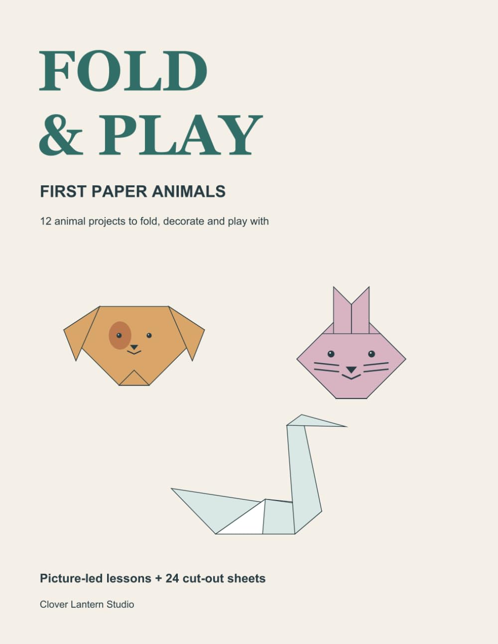 Fold & Play: First Paper Animals baixar o livro de graça