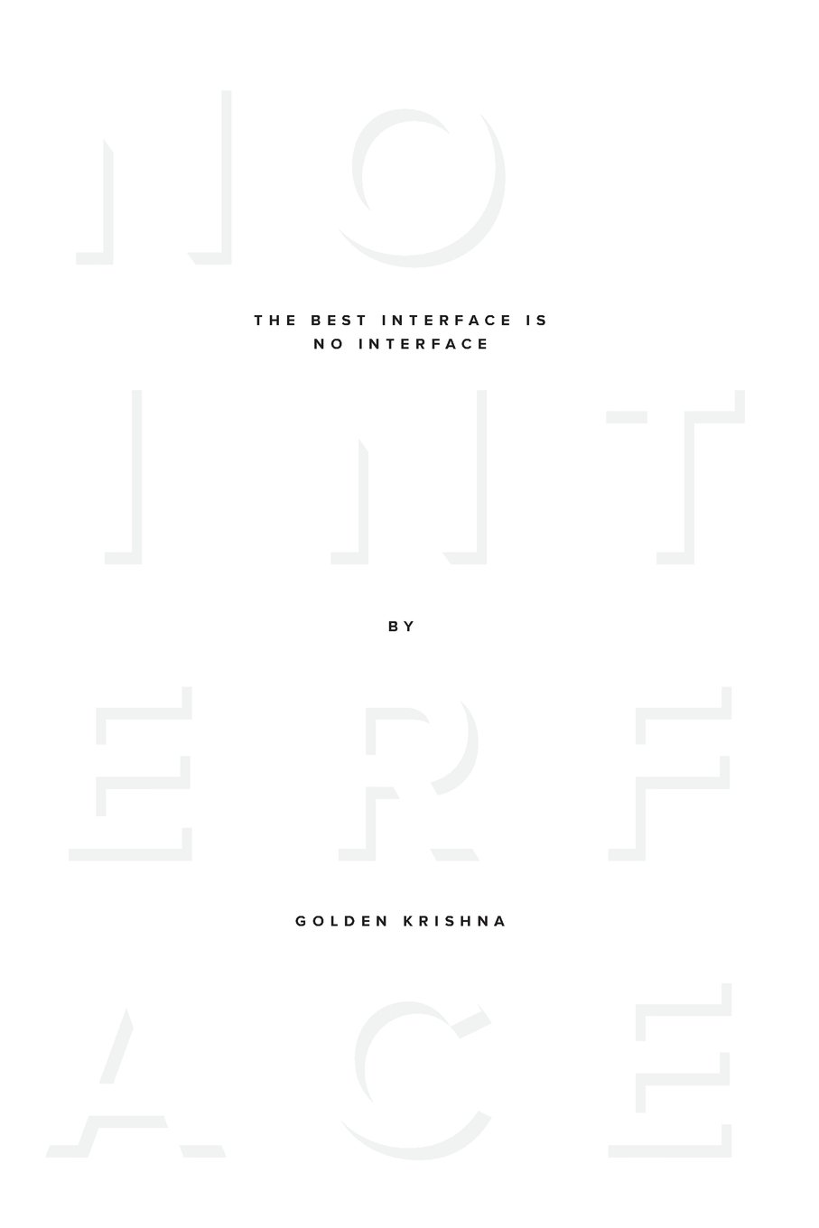 The Best Interface Is No Interface: The Simple Path to Brilliant Technology baixar livro de graça