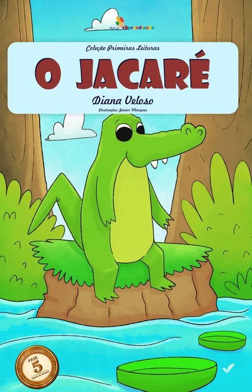 ler totalmente 36 - O JACARÉ: Alfabetização com a Vogal E