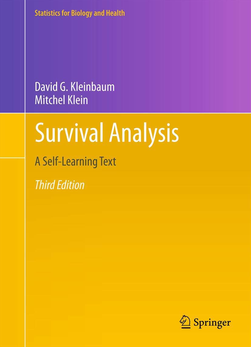 Survival Analysis: A Self-Learning Text