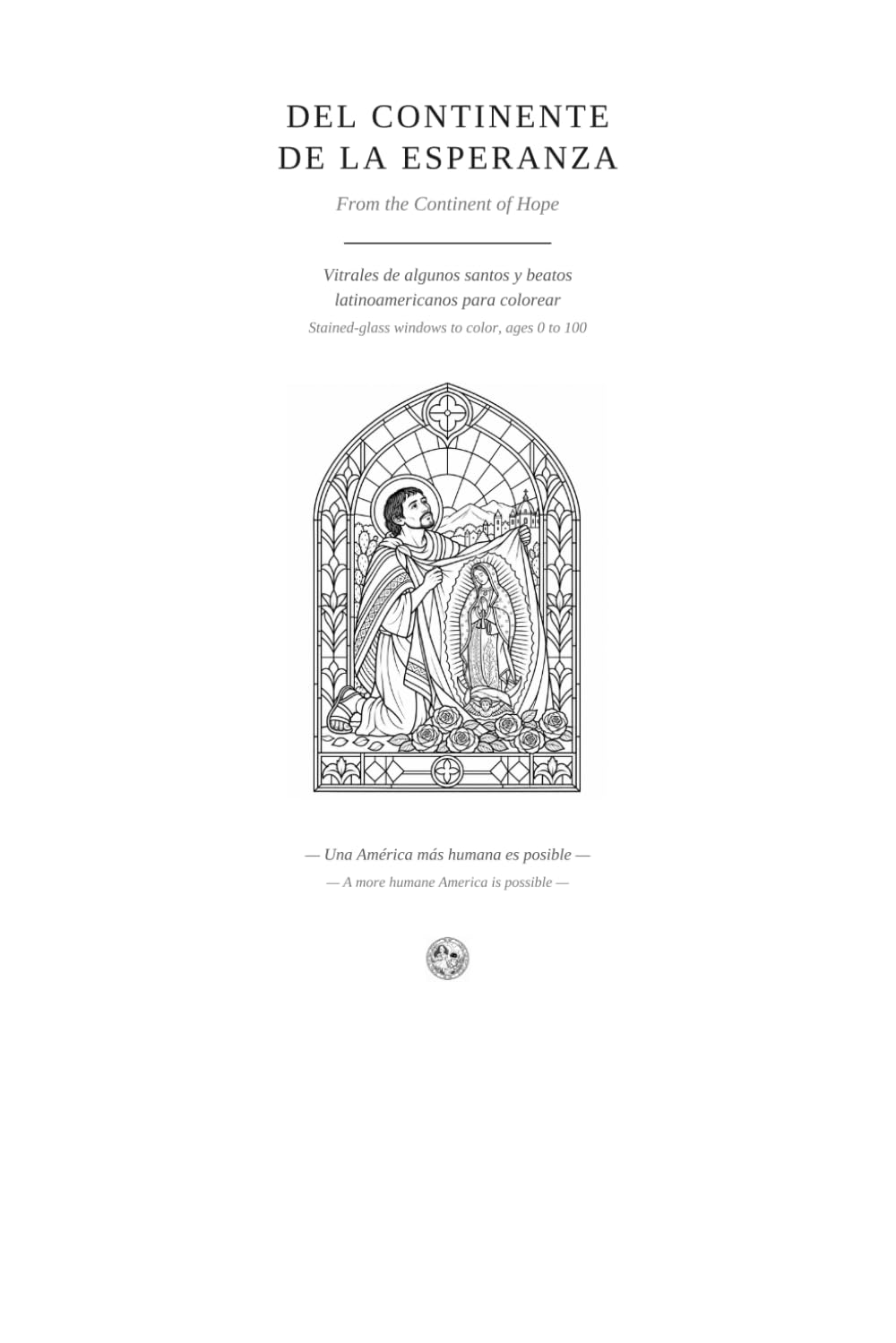 capítulo por capítulo baixar Del continente de la esperanza: Vitrales de algunos santos y beatos latinoamericanos para colorear (Spanish Edition)