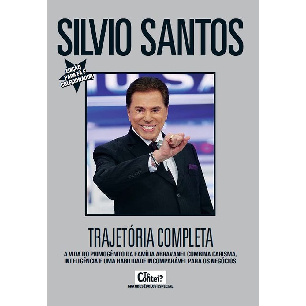 Te Contei - Grandes ídolos - Especial: Silvio Santos trajetória completa baixar o livro de graça