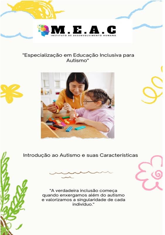 Introdução ão Autismo: e Suas Caractericas baixar livro de graça
