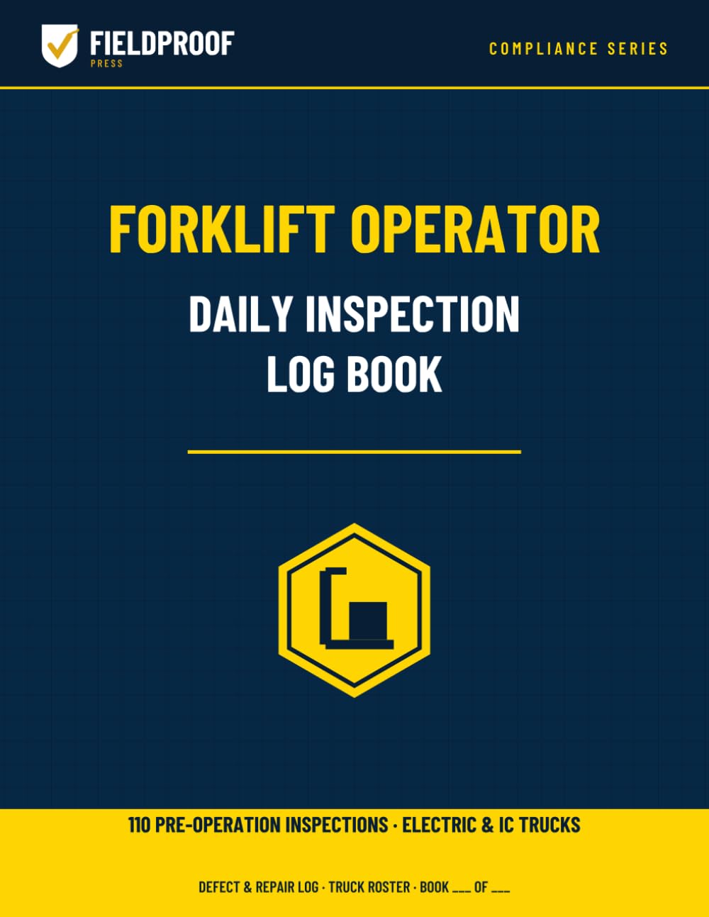 capítulo por capítulo baixar Forklift Operator Daily Inspection Log Book: Pre-Operation Checklist Record for Electric & Internal Combustion Trucks - 110 Daily Inspections with Defect & Repair Log, Truck Roster & Lookup Index