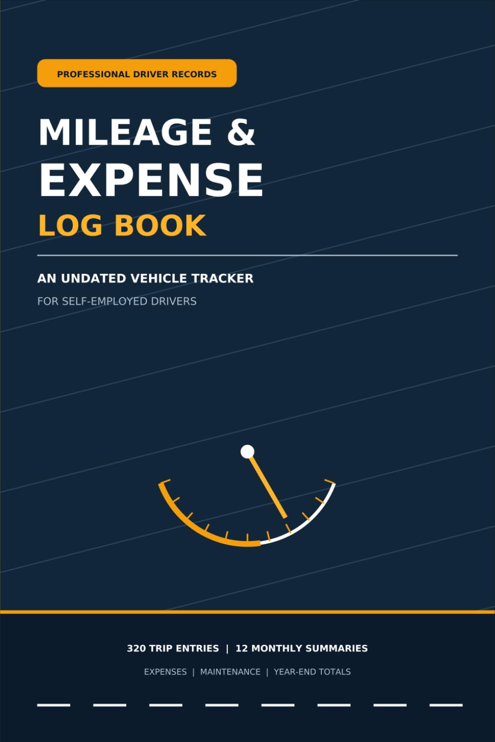 Mileage & Expense Log Book: An Undated Vehicle Tracker for Self-Employed Drivers baixar o livro de graça