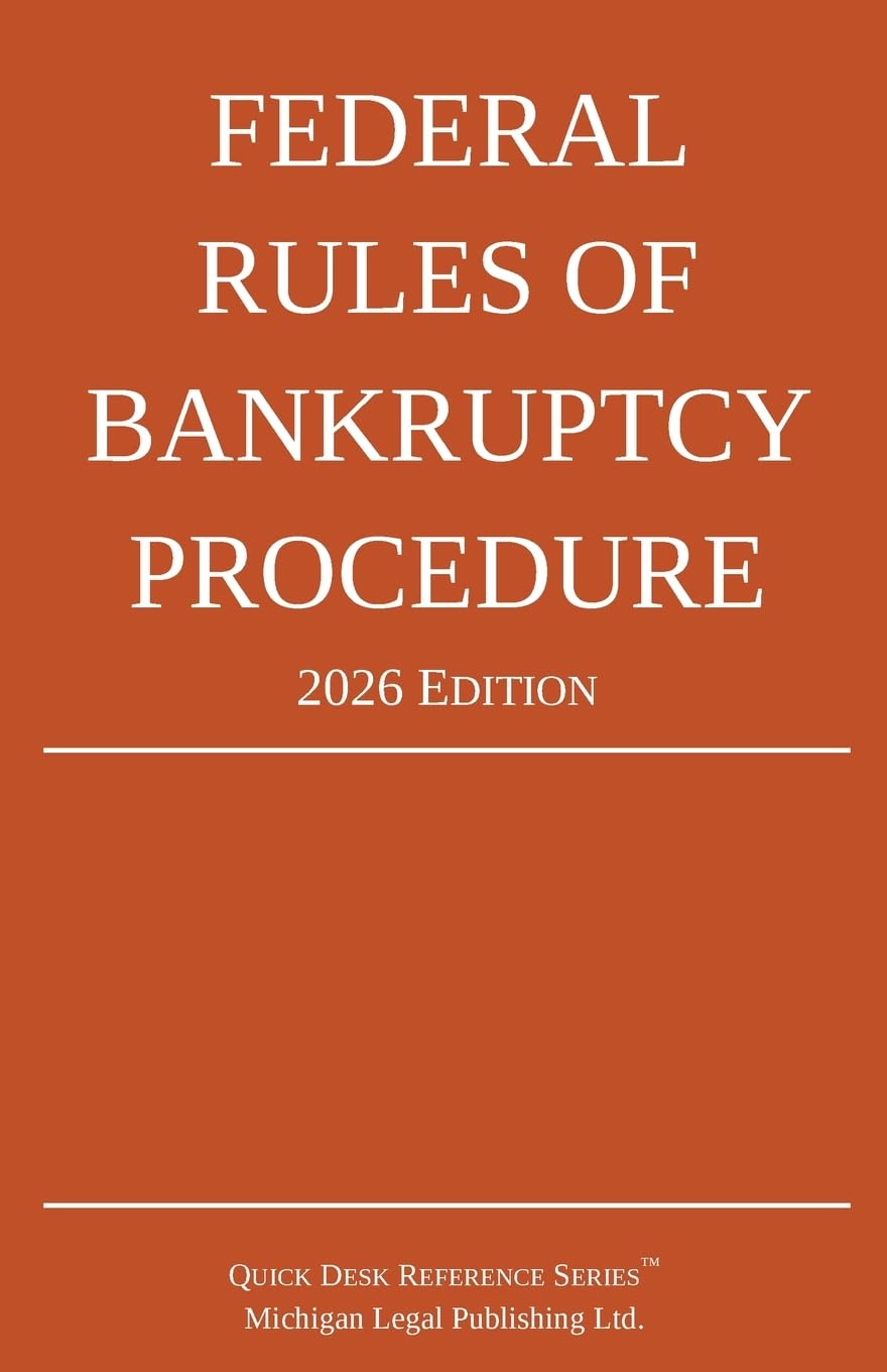 ler totalmente Federal Rules of Bankruptcy Procedure; 2026 Edition: With Statutory Supplement and Index