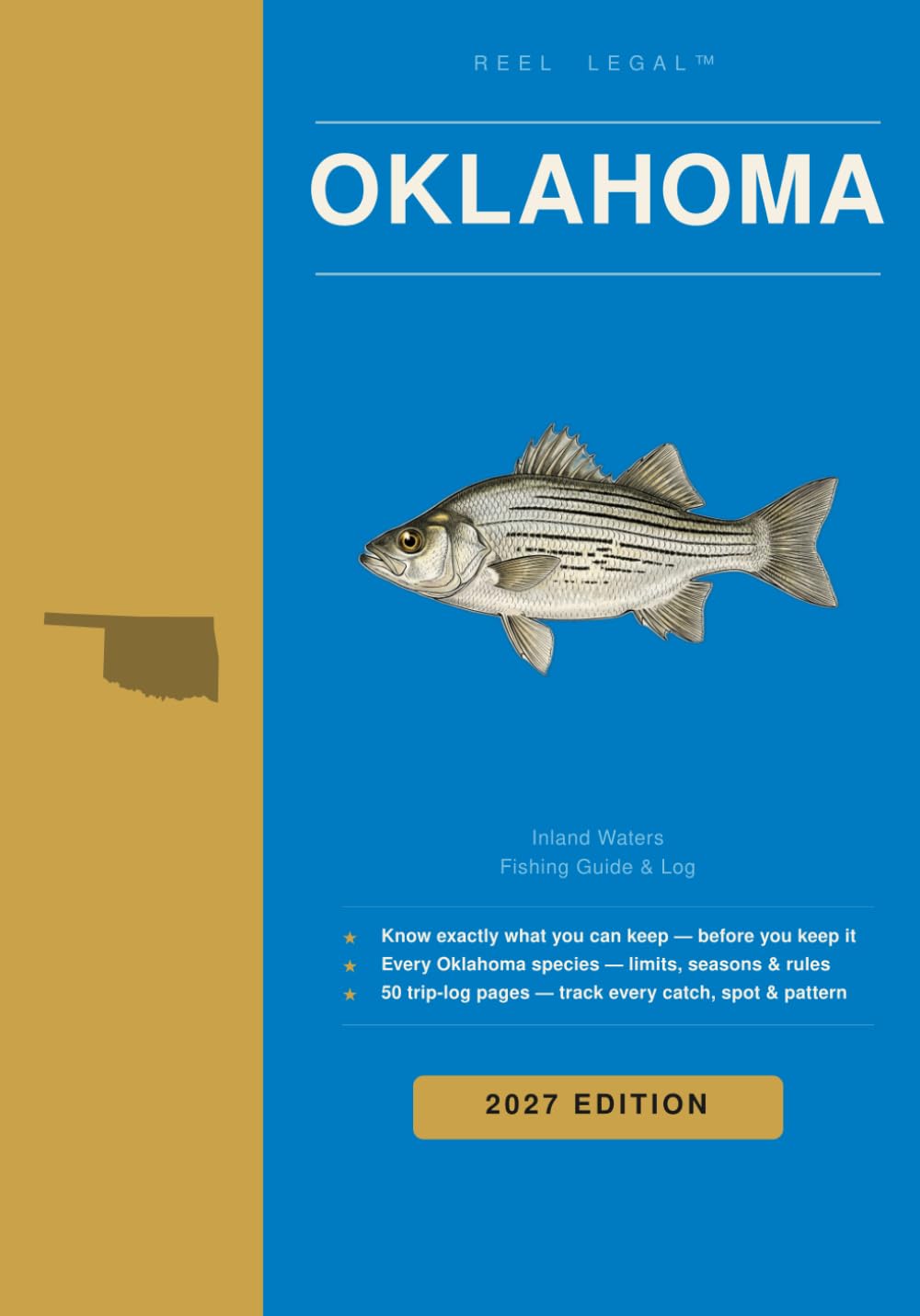 capítulo por capítulo baixar Reel Legal Oklahoma 2027: Complete ODWC Fishing Regulations, Species Guide, Trip Log & Personal Records — Freshwater (Reel Legal Fishing Guides)
