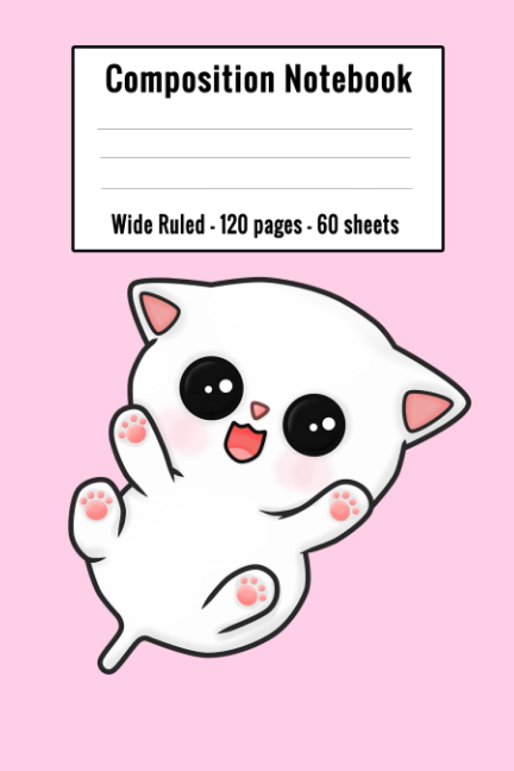 capítulo por capítulo baixar cat composition notebook wide ruled: cat notebooks for school | composition notebook for kids (Composition Book, Journal)