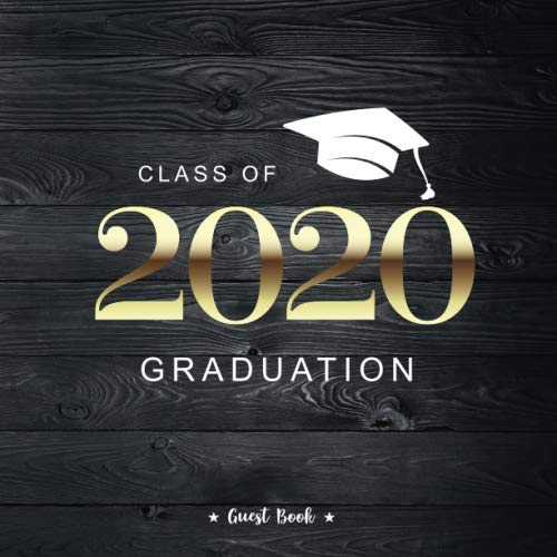 capítulo por capítulo baixar Class of 2020 Graduation Guest Book: Wood Black Cover | Congratulatory Graduate Message Book Wishes and Gift Log | Graduation Guest Book | Guest Sign... for Senior Graduating High School or College