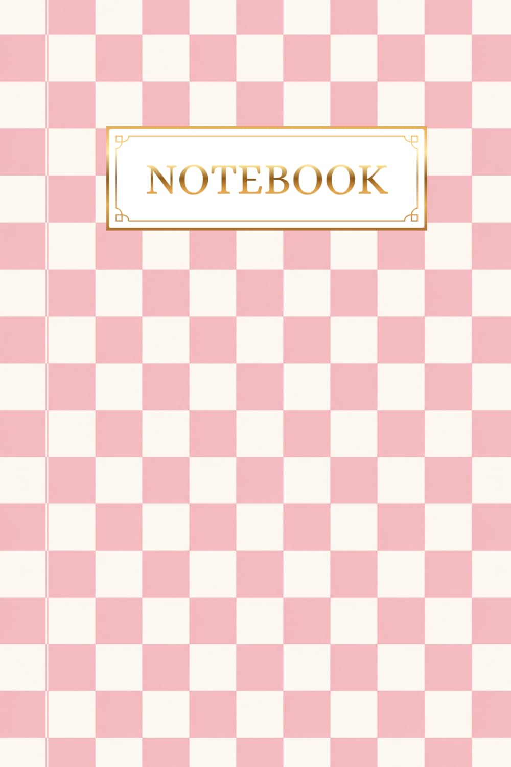 Notebook Checkerboard: Carnet de notes Damier (French Edition)