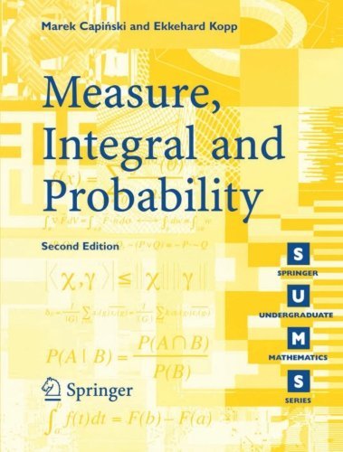 ler totalmente Measure, Integral and Probability (Springer Undergraduate Mathematics Series) (English Edition)