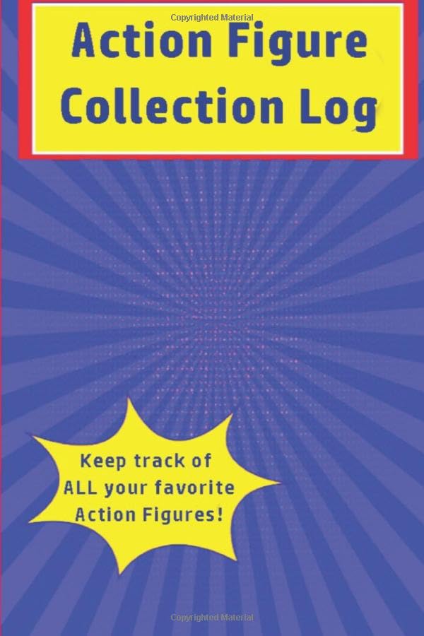 Action Figure Collection Log: A Record Book For Action Figure Collectors to Keep Inventory of Action Figure Collectibles baixar livro de graça