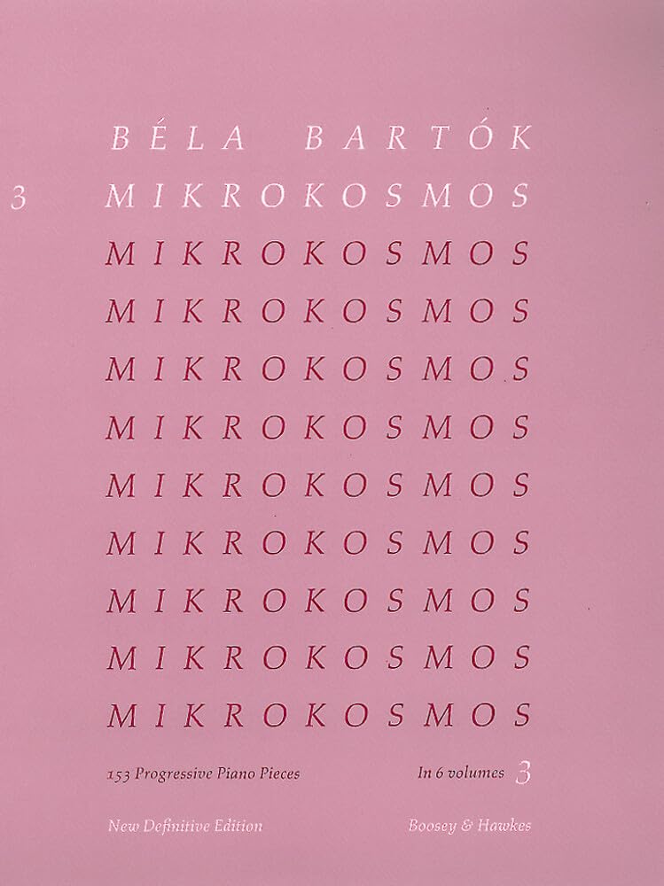 ler totalmente Mikrokosmos Volume 3 (Pink): Piano Solo