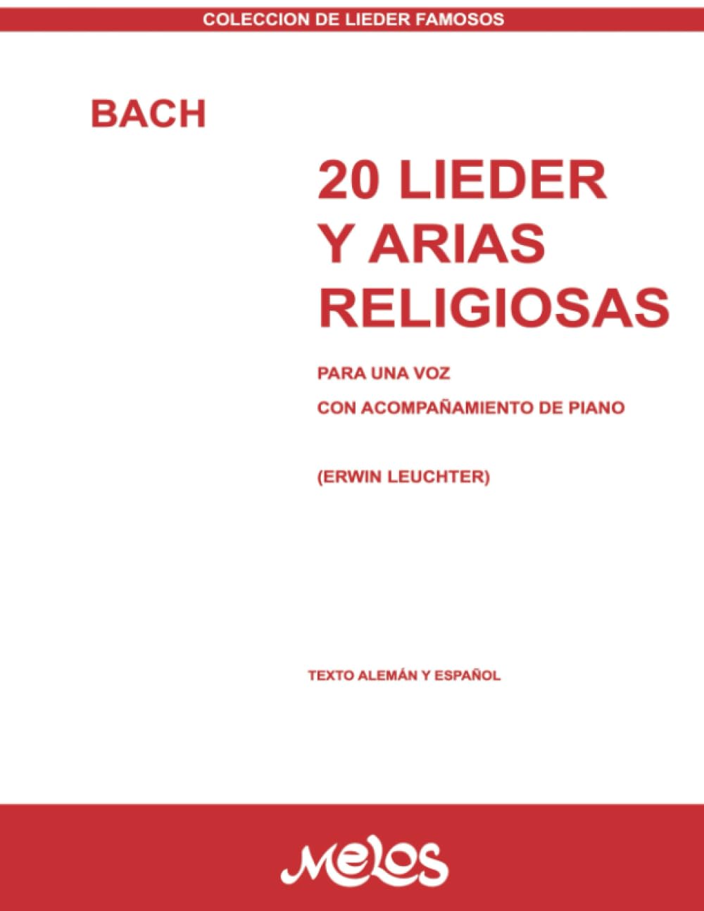20 lieder y arias religiosas: Para una voz con acompañamiento de piano (Spanish Edition) baixar o livro de graça