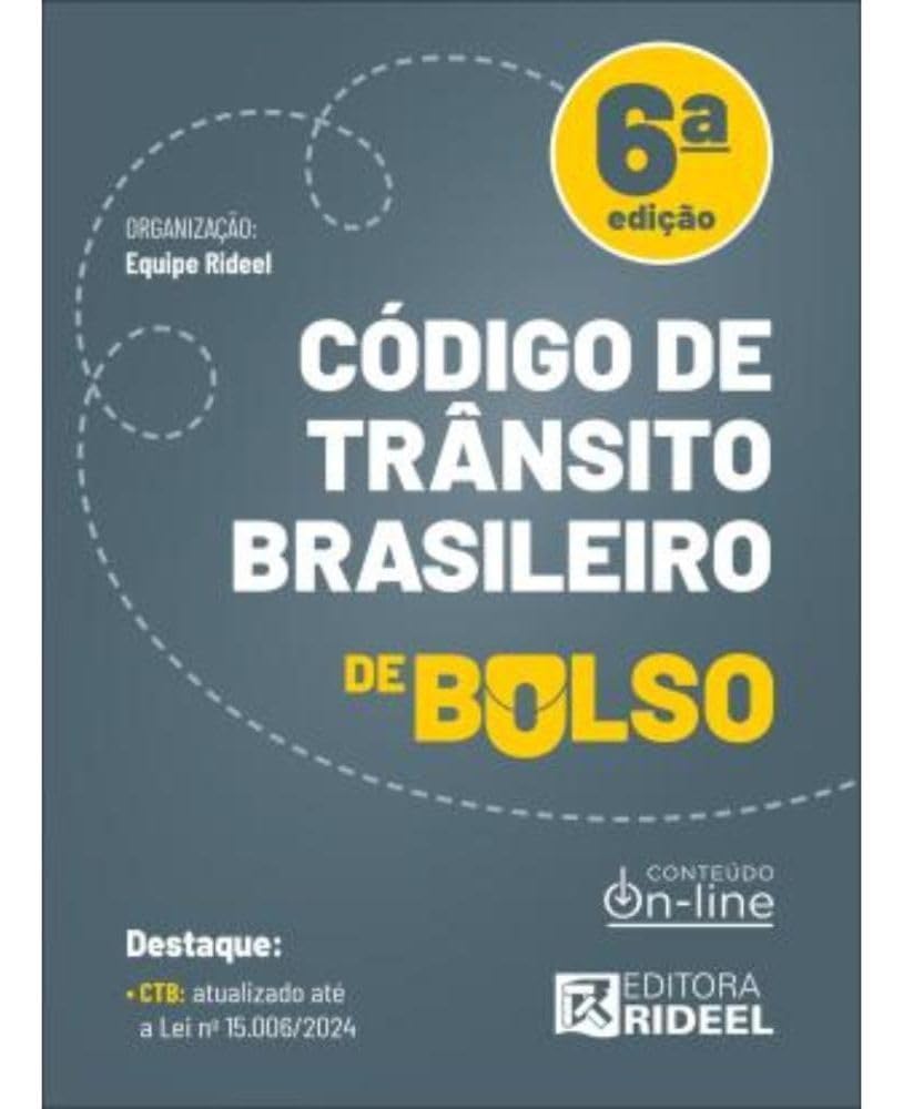 ler totalmente Código de Trânsito Brasileiro - CTB de Bolso - 6ª Edição (2025)