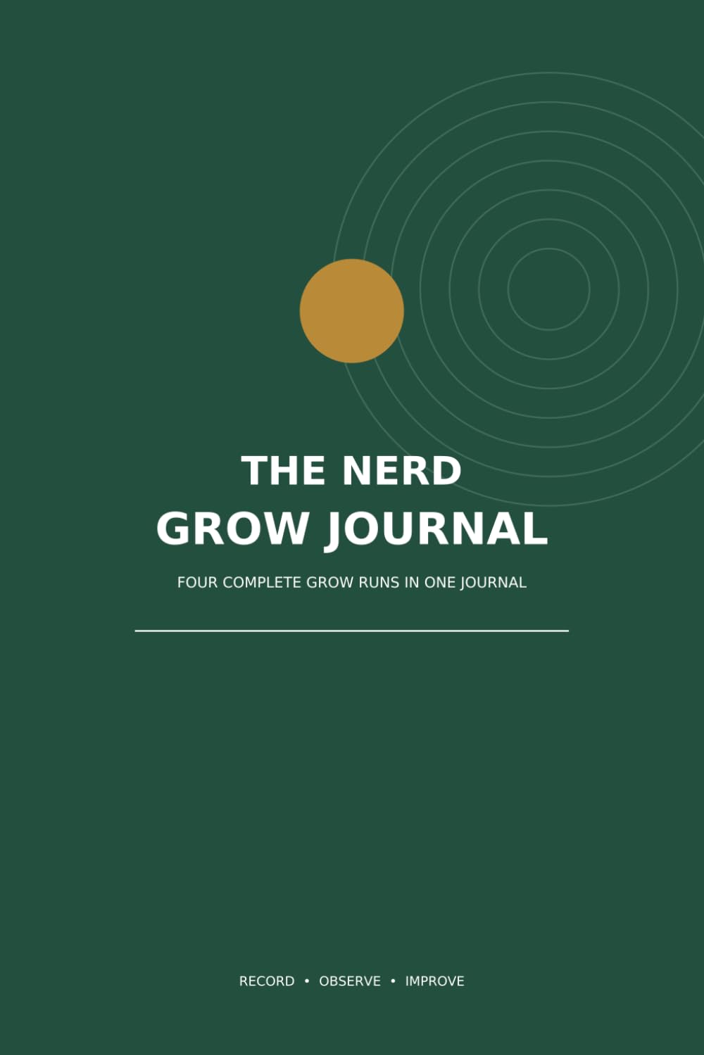 ler totalmente The Nerd Grow Journal: A quick practical record for every run