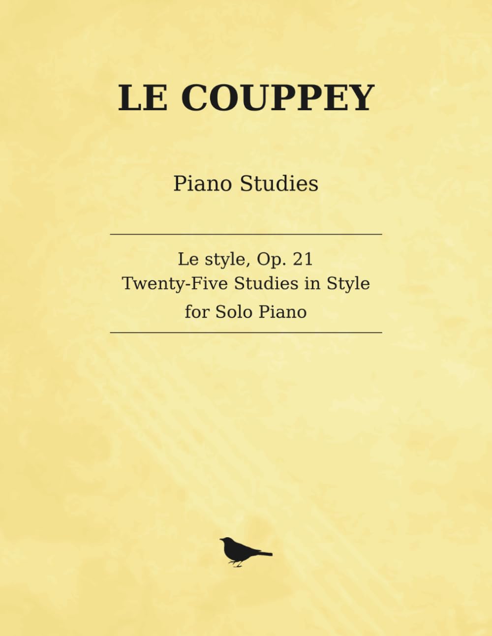 ler totalmente Le Couppey Le style, Op. 21: Twenty-Five Studies in Style for Solo Piano