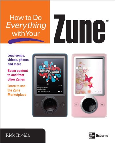 ler totalmente How to Do Everything with Your Zune (English Edition)