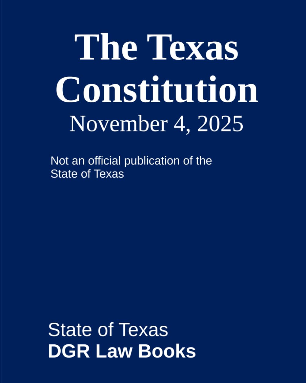 The Texas Constitution baixar livro de graça