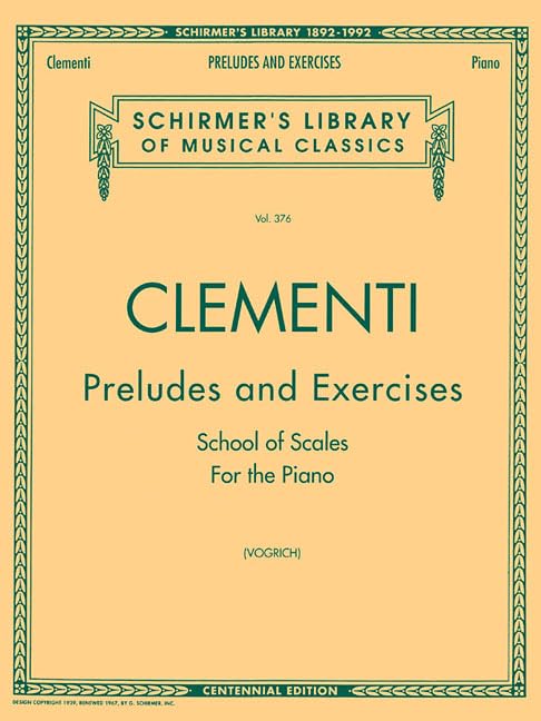 capítulo por capítulo baixar Preludes and Exercises: Schirmer Library of Classics Volume 376 Piano Solo