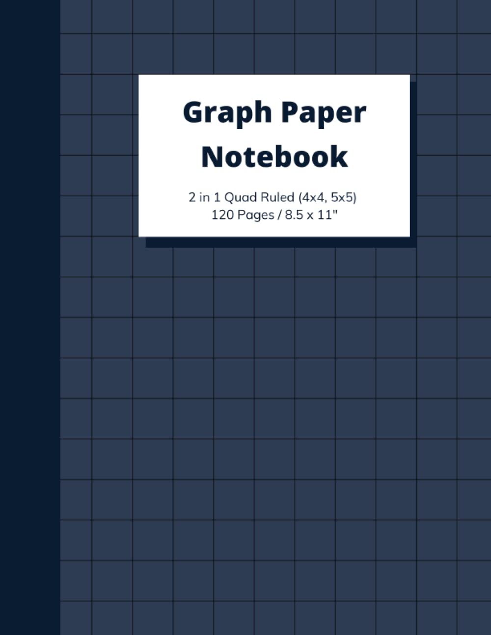 ler totalmente Graph Paper Notebook: 2 in 1 Quad Ruled (4x4, 5x5) Grid Composition Notebook For Math, Engineering and Science Students (120 Pages, 8.5x11) (For Grid Scale Drawing)