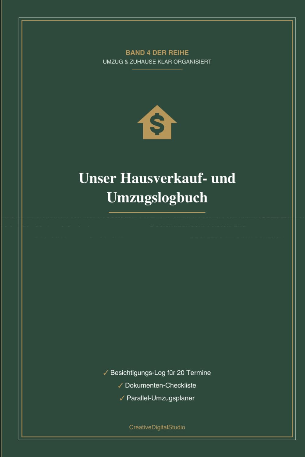 Unser Hausverkauf- und Umzugslogbuch: Besichtigungen, Notartermine und Übergabe für Immobilienverkauf mit gleichzeitigem Umzug (German Edition) baixar o livro de graça