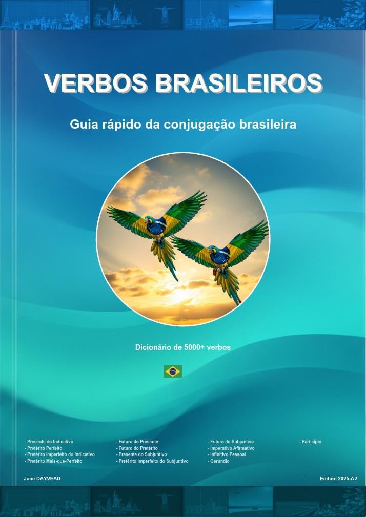 5000+ Verbos Brasileiros: Guia rápido da conjugação brasileira