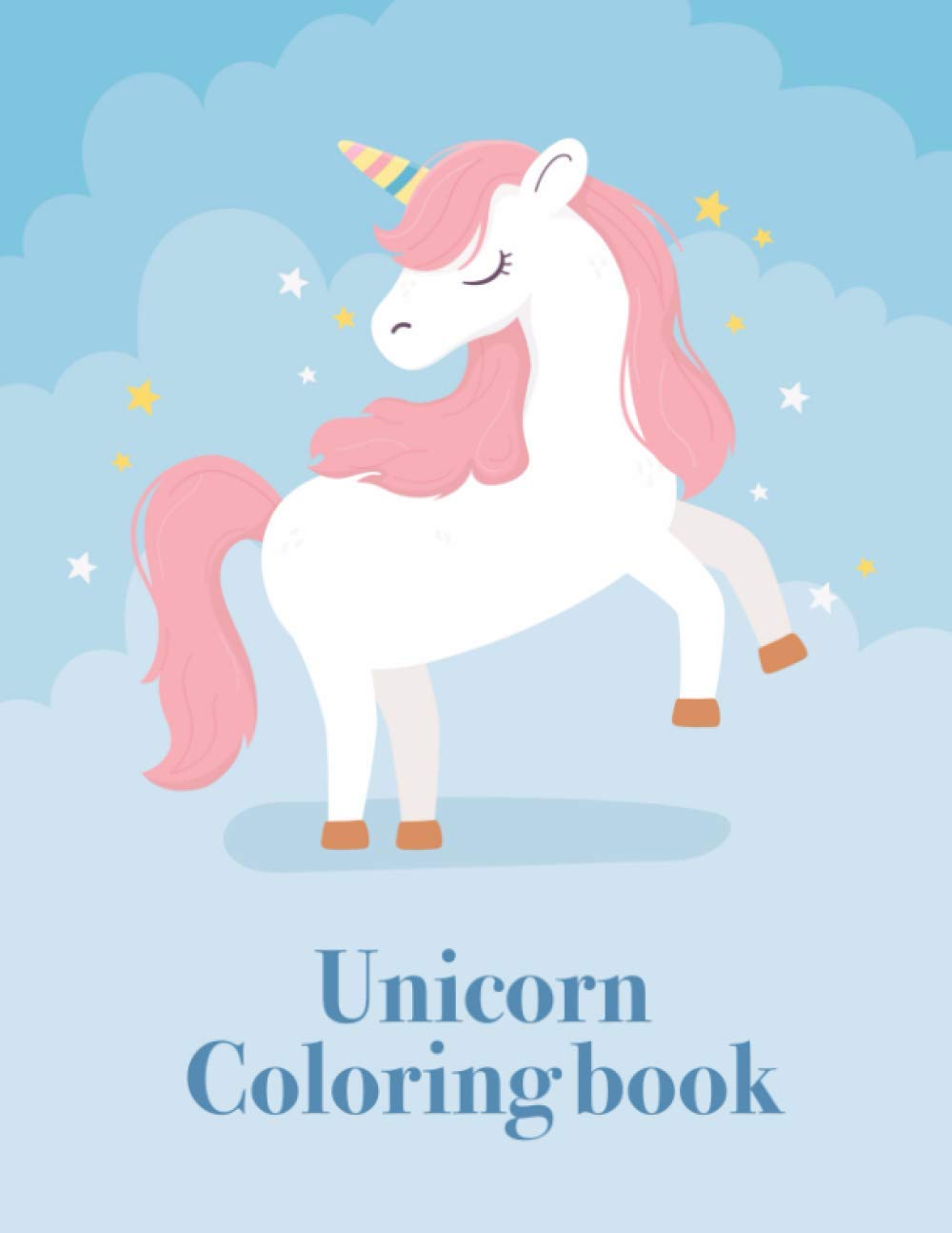 ler totalmente Unicorn Coloring book: Great Gift For Girls and Boys Ages 3-5; with 100 beautiful designs