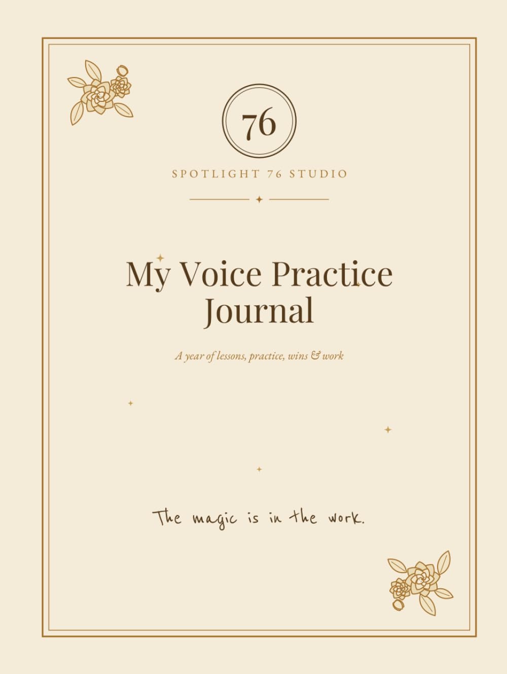 My Voice Practice Journal